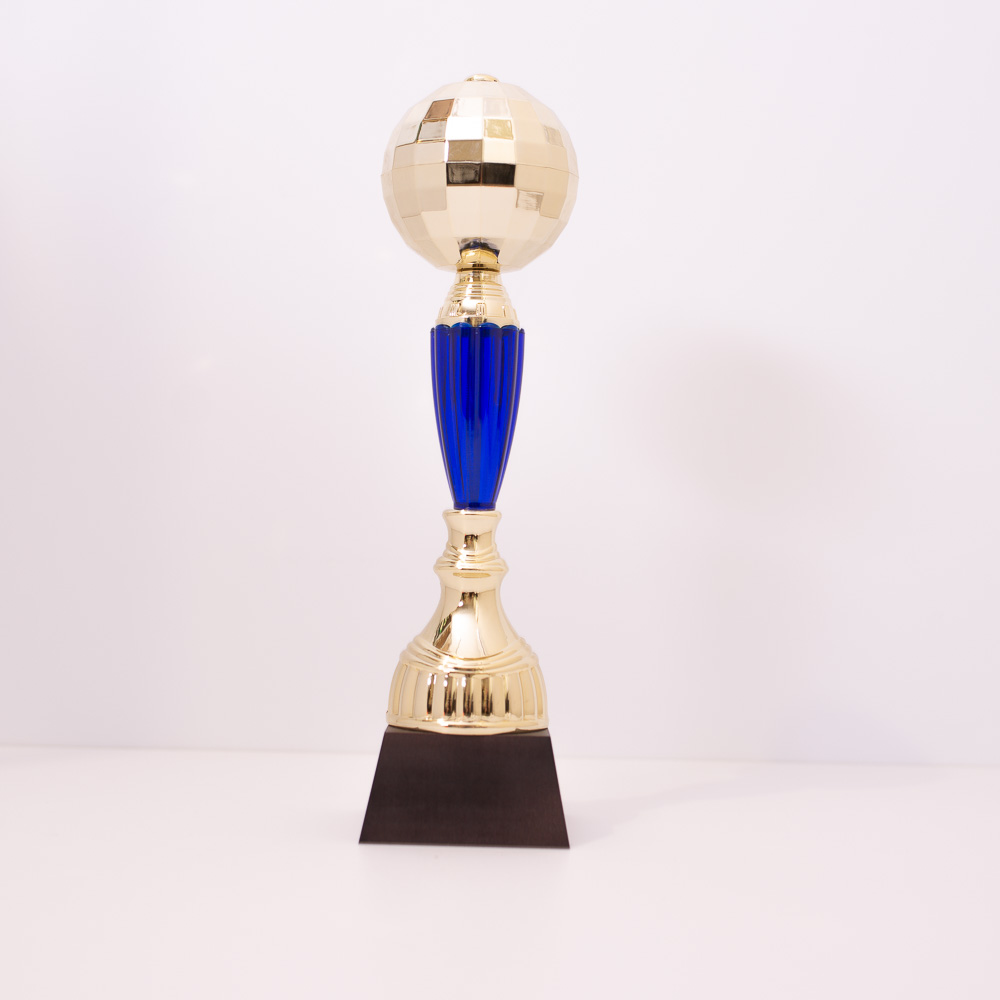 Кубок К5082С нагородний з пластиковим верхом h29см