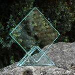 Нагорода скляна ромб GL-45