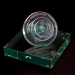 Приз Скляний ГРИФ ШТАНГИ ВИСОТА 16СМ PGG16