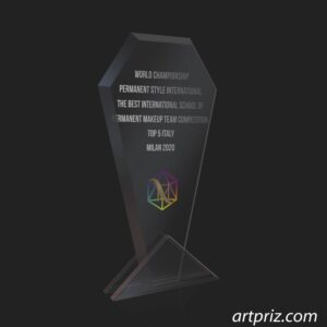 Приз зі скла GL-13 Висота 20см