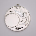 Медаль з нікой МА5011 Срібло D50мм місце під Жетон D25мм
