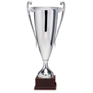 Кубок елітний металевий під срібло КА349C Висота 73 см