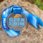 Медаль для плавання лита D70мм OPEN SWIM