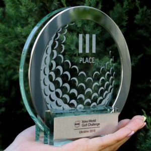 Приз нагродной GOLF CHALENGE Висота 15см