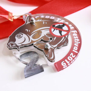 Акрилова медаль з композитом CARP TEAM