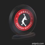 Нагорода скляна Коло GL-10 h14см