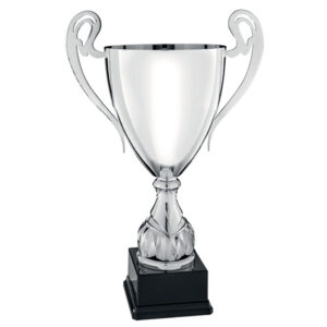 Кубок елітний металевий під срібло КА8307В Висота 50 см