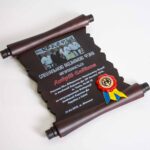 Диплом дерев'яний Свиток формат А4