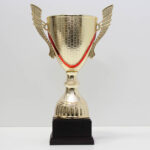 Кубок 5064С Пластиковий кубок чаша з ручками, супернагорода h28см