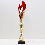 Кубок 5066 Високий кубок у формі смолоскипа пластиковий h36см