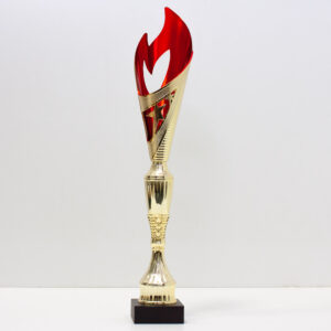 Кубок 5066 Високий кубок у формі смолоскипа пластиковий h36см