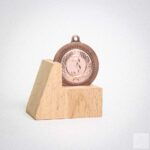 Медаль MA0835 Бронза діаметр 35мм жетон 25мм універсальна