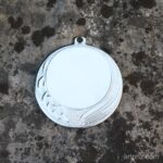 Медаль MF070 Срібло D70мм жетон 50мм штампована