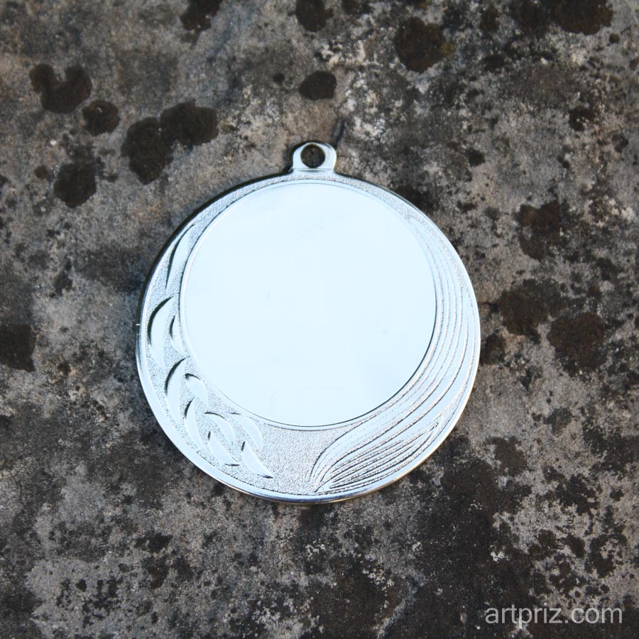 Медаль MF070 Срібло D70мм жетон 50мм штампована