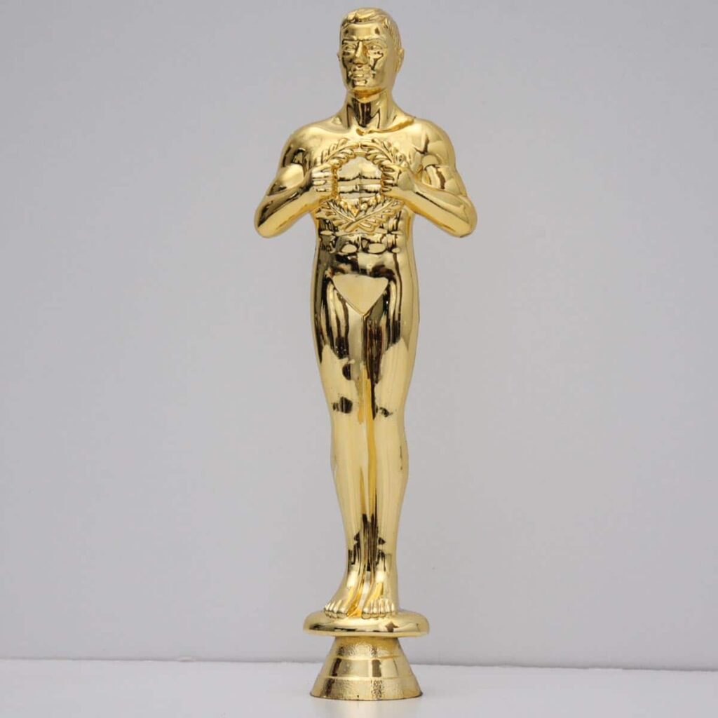 Фігурка Оскар 22см нагорода подарунок вершина для кубка h22см