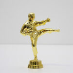 Фігурка КАРАТЕ тематична нагорода для карате верхівка для кубка h11см