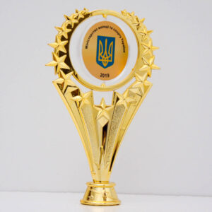 Фігурка Оріон дизайнерська нагорода жетон що обертається верхівка для кубка h16,5см