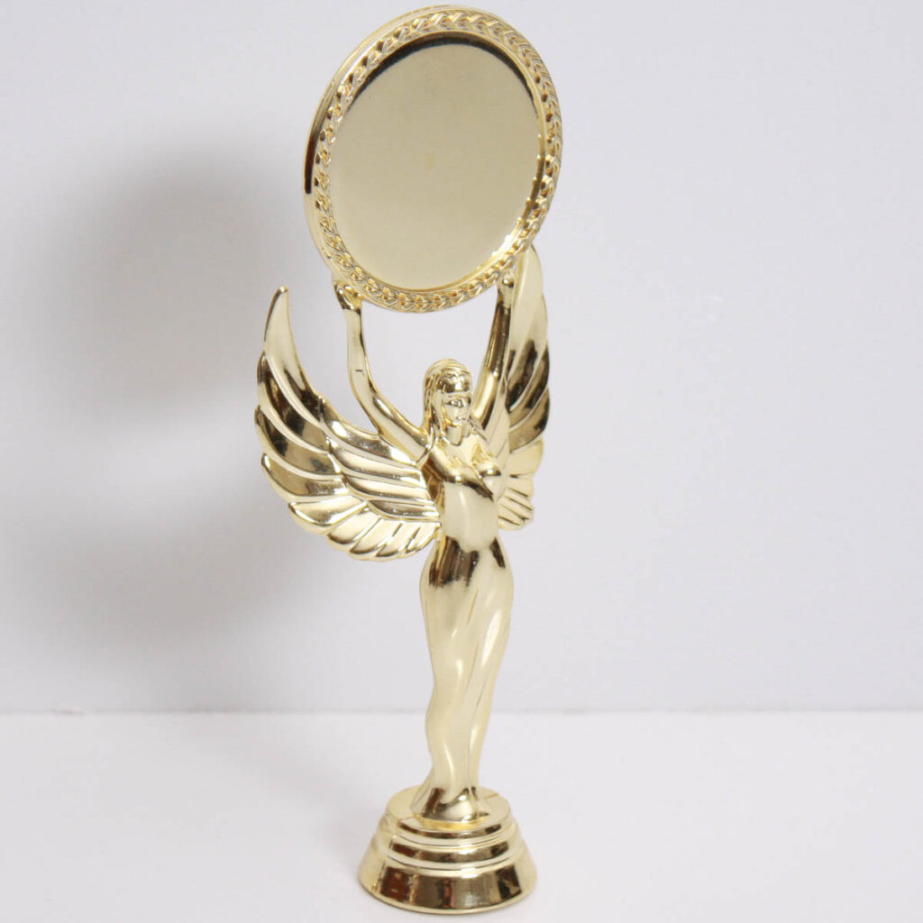 Фігурка Ніка з колом (H17см) універсальна нагорода тримач для кубка