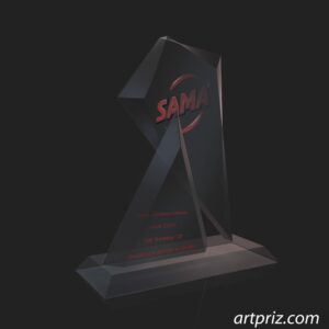 Нагорода скляна універсальна GL-25 h16см