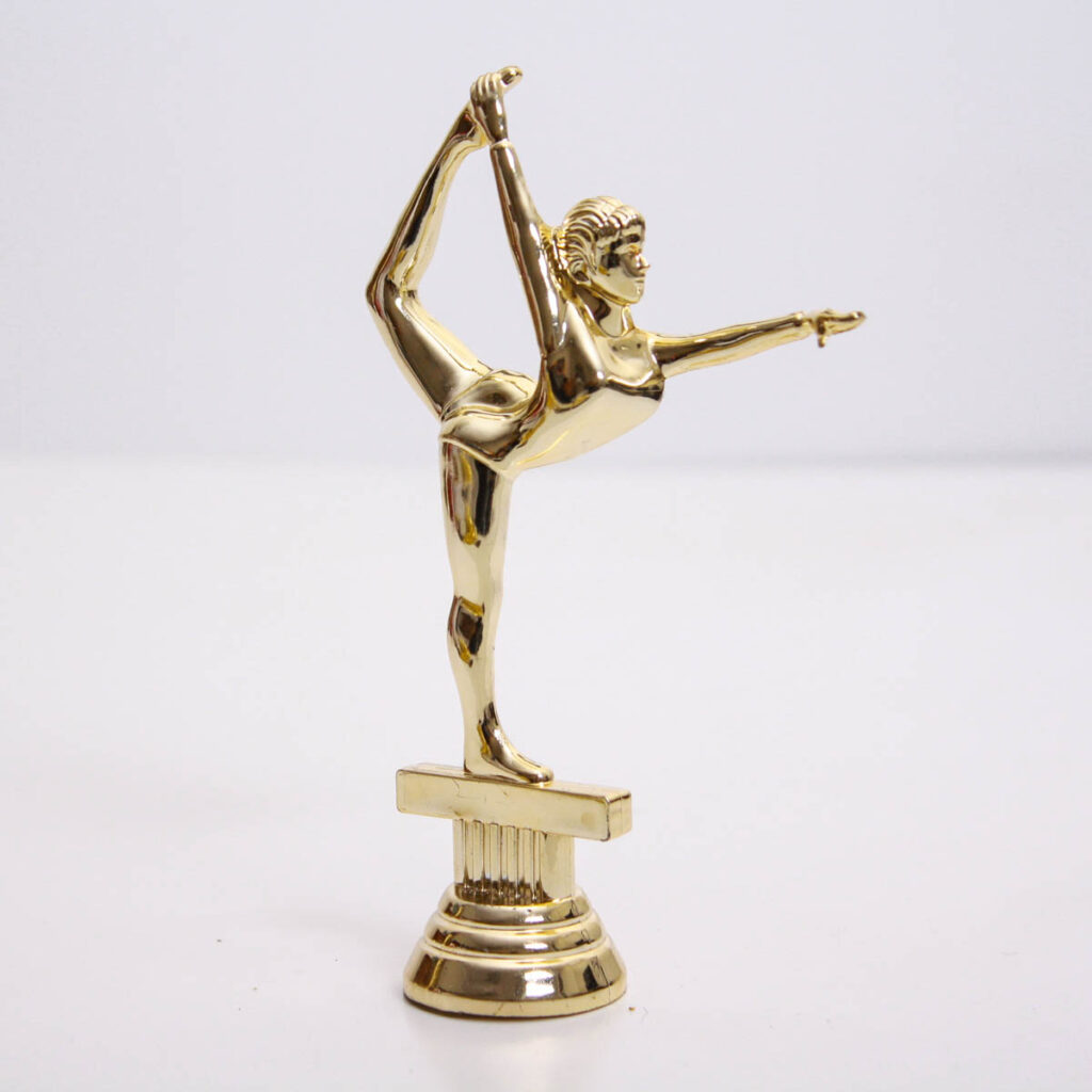 Фигурка ГИМНАСТИКА награда для гимнастики вершина для кубка h14см