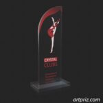 Нагорода зі скла GL-33 Висота 15,5 см