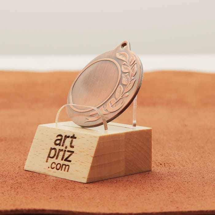 Медаль MA1440 Бронза Д40мм Жетон Д25мм універсальна