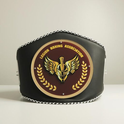 Пояс чемпіонів з боксу чорний 127х25см Артприз 1881-5