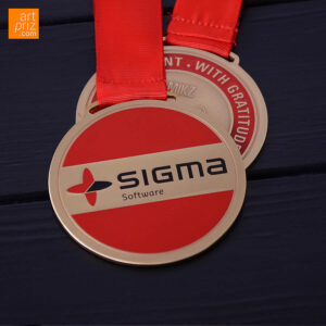 Медаль металева SIGМА