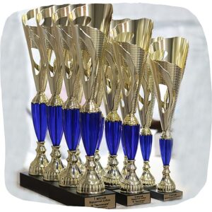 Кубок К5084А нагорода з високою пластиковою чашею h52см