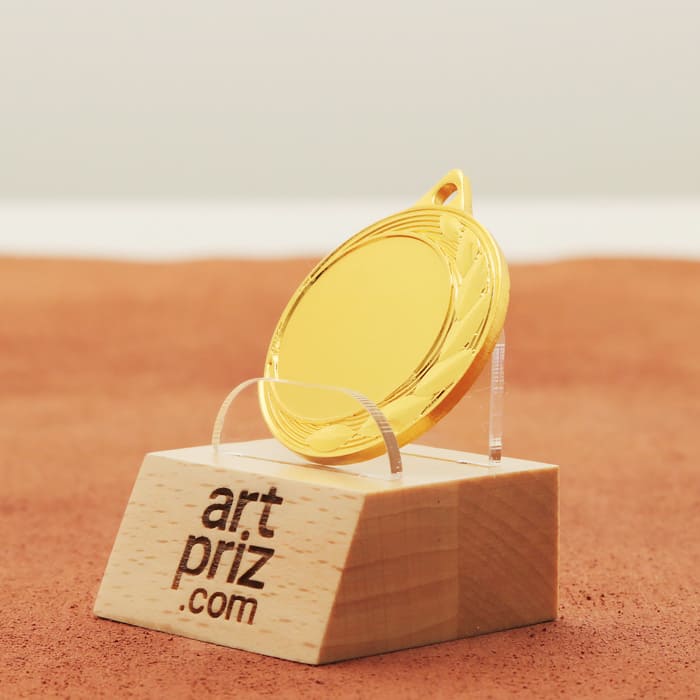 Медаль MA1135 Золото Д35мм Жетон Д25мм універсальна