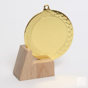 Медаль MA1770 Золото Д70мм Место под Жетон Д50мм