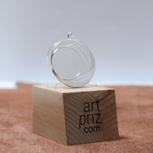 Медаль MA1040 Срібло Д40мм місце під жетон 25мм