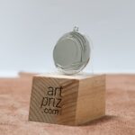 Медаль MA1040 Срібло Д40мм місце під жетон 25мм