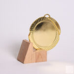 Медаль MA082 Золото D70мм жетон 50мм універсальна