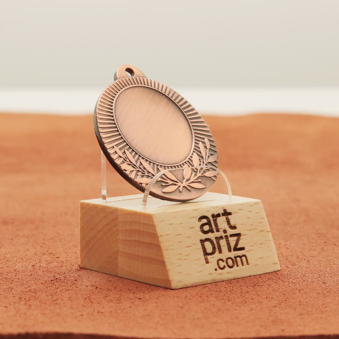 Медаль MA1240B Бронза метал D40мм місце під Жетон D25мм