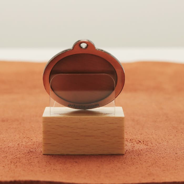 Медаль MA1240B Бронза метал D40мм місце під Жетон D25мм