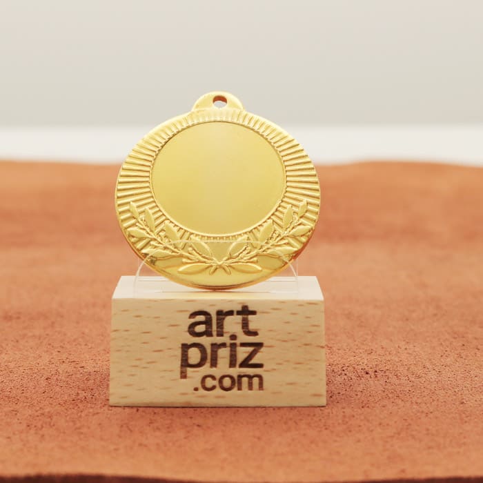 Медаль MA1240G Золото метал D40мм місце під Жетон D25мм