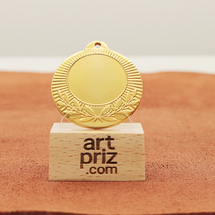 Медаль MA1240G Золото метал D40мм місце під Жетон D25мм