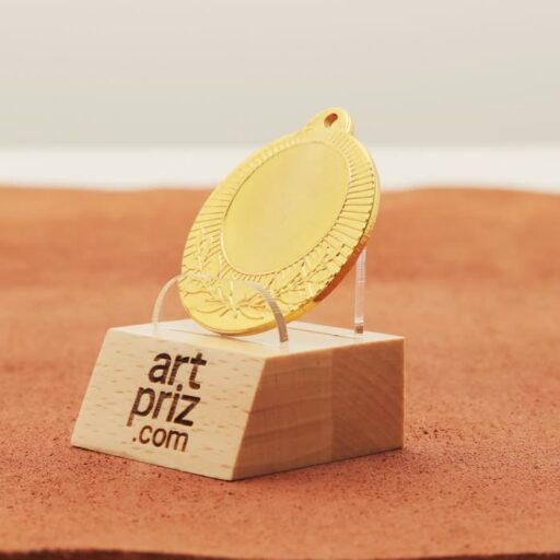 Медаль MA1240G Золото метал D40мм місце під Жетон D25мм