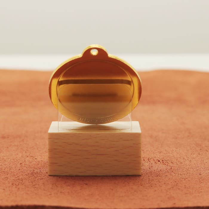 Медаль MA1240G Золото метал D40мм місце під Жетон D25мм