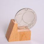 Медаль MA235 Срібло D50мм Жетон D25мм універсальна з кубком