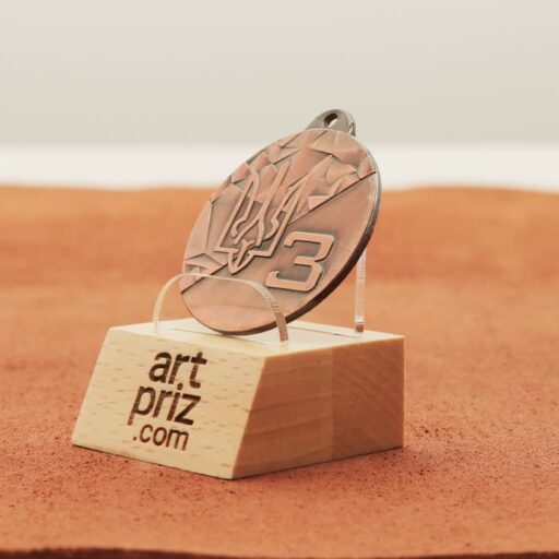 Медаль Ma1340 Бронза D40мм металева