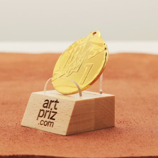 Медаль Ma1340 Золото D40мм металева