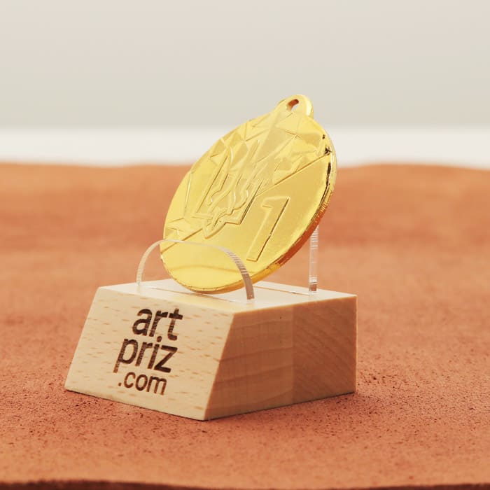 Медаль Ma1340 Золото D40мм металева