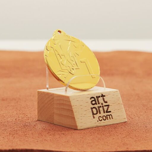 Медаль Ma1340 Золото D40мм металева