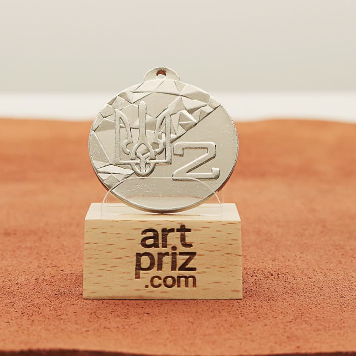 Медаль Ma1340 Срібло D40мм металева