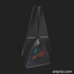 Нагорода скляна велоспорт GL-37 h21,5