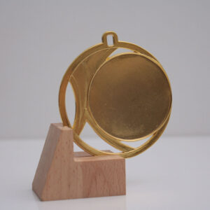 Медаль МА083 Gold D70мм місце під жетон 50мм