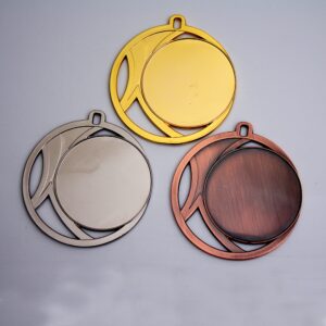 Медаль МА083 Gold D70мм місце під жетон 50мм