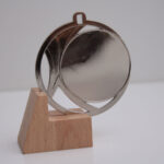 Медаль МА083 Silver D70мм місце під жетон 50мм